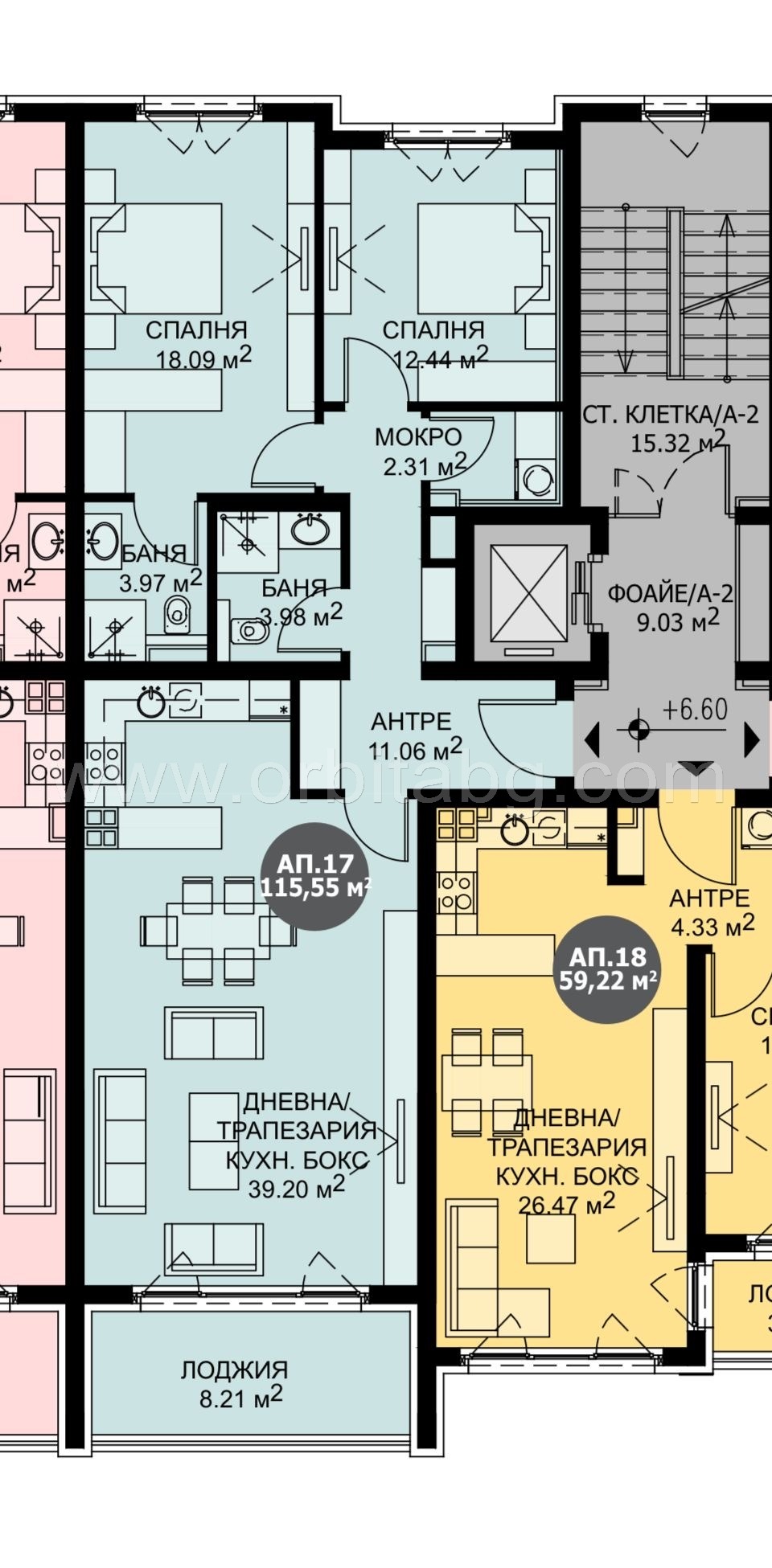 Продава 3-СТАЕН, гр. София, Витоша, снимка 3 - Апартаменти - 54024209