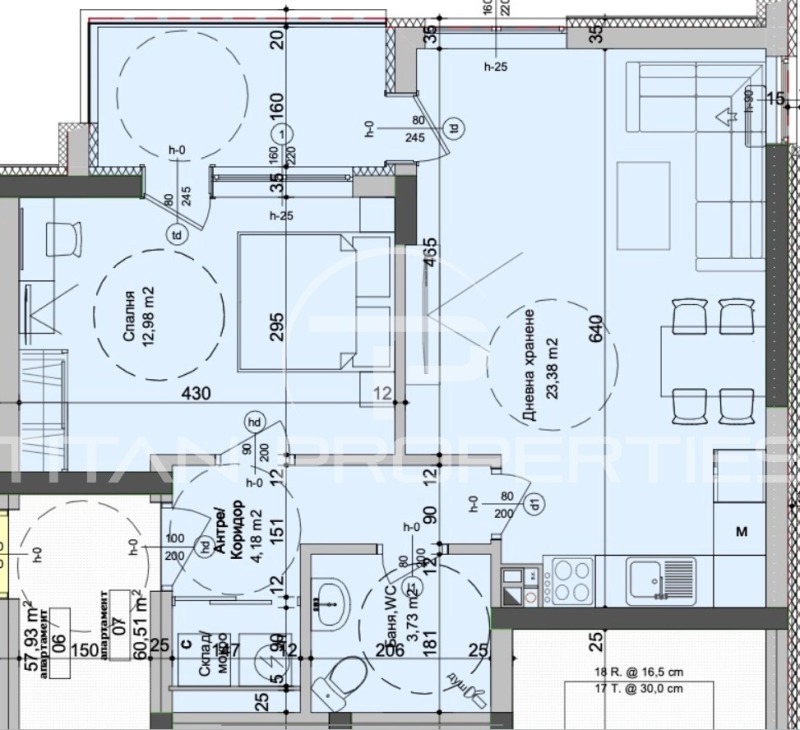 Продава 2-СТАЕН, гр. Бургас, Славейков, снимка 2 - Aпартаменти - 48282505