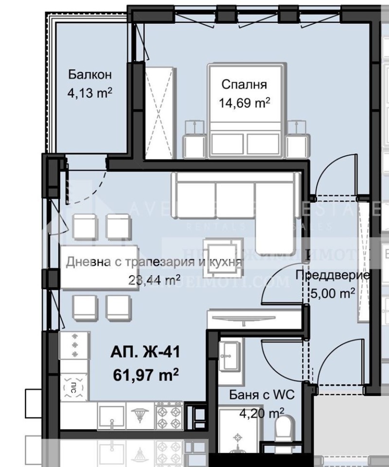 Продава  2-стаен град Пловдив , Христо Смирненски , 80 кв.м | 33929828 - изображение [5]