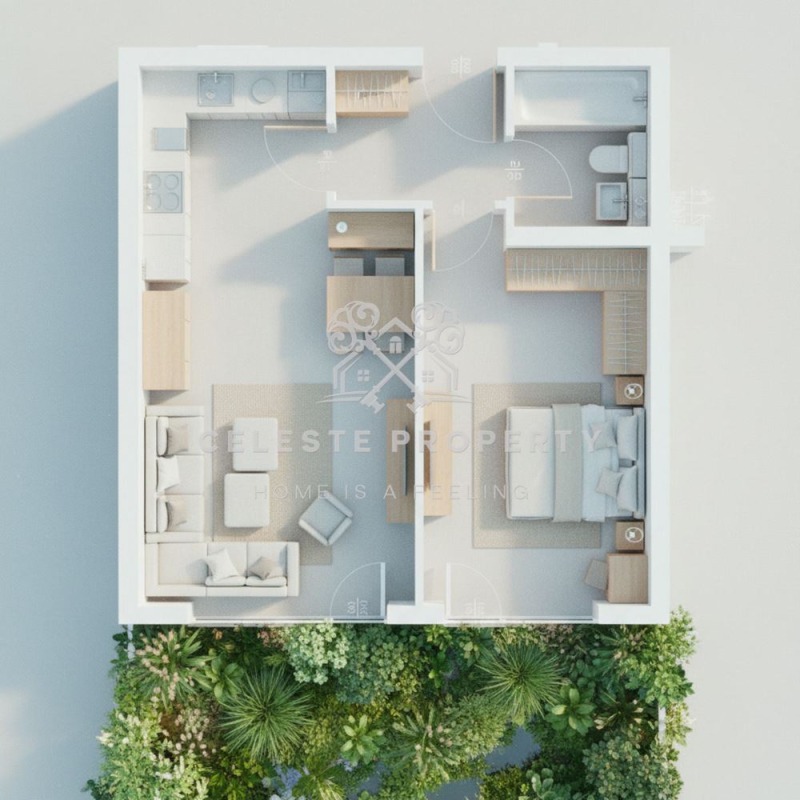 Продава 2-СТАЕН, гр. София, Малинова долина