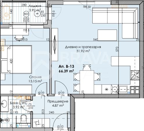 Продава 2-СТАЕН, гр. Пловдив, Кършияка, снимка 8 - Апартаменти - 53072114