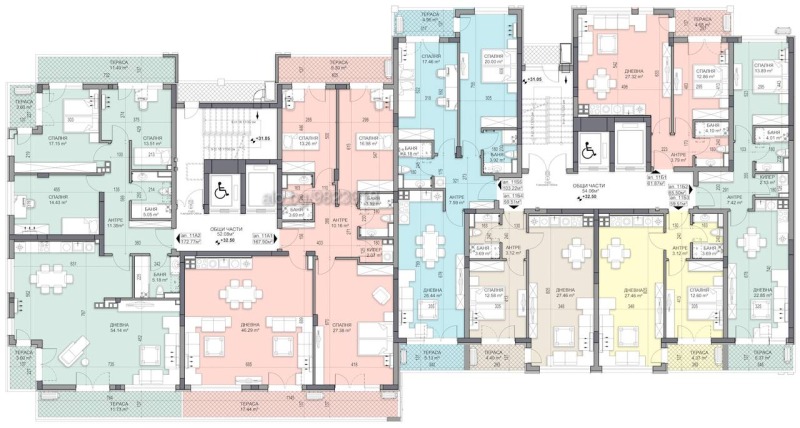 Na prodej  2 ložnice Plovdiv , Gagarin , 110 m2 | 40612247