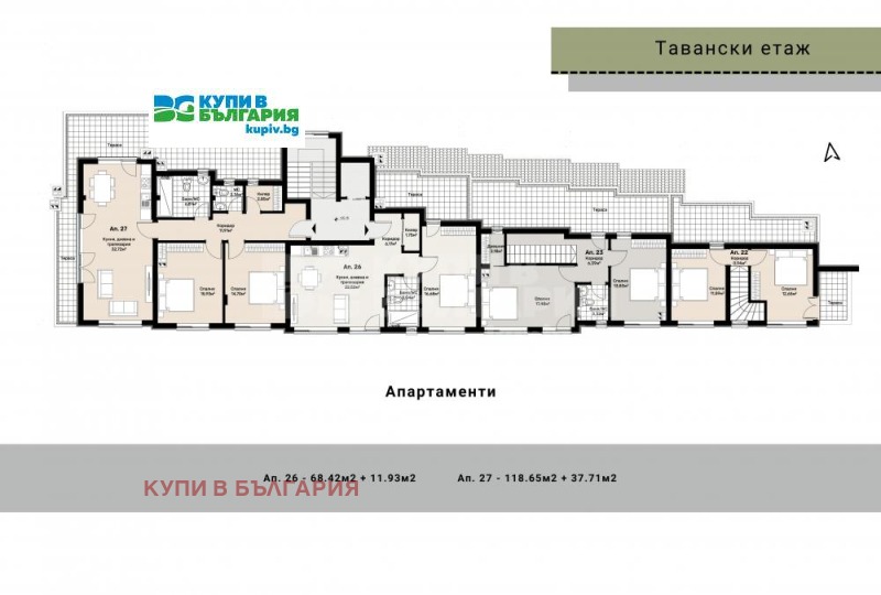 Продава МЕЗОНЕТ, гр. Варна, Левски 1, снимка 11 - Aпартаменти - 46901765