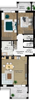 Продава 3-СТАЕН, град Пловдив, Коматево • 108060 € / 211346.99 лв. • 10966614 9