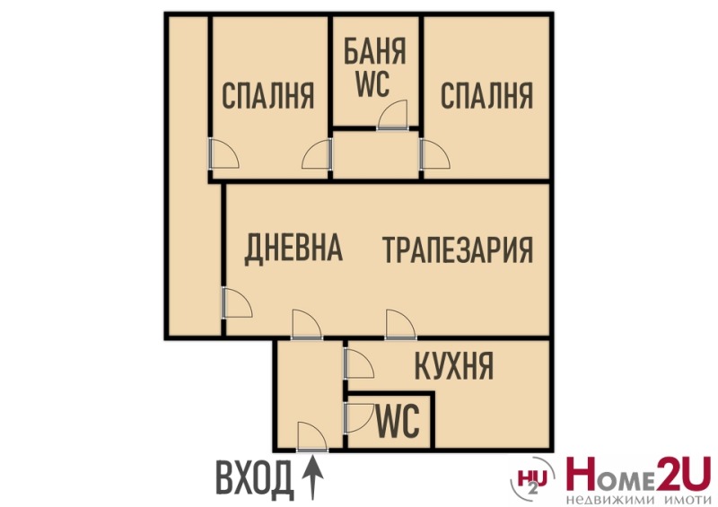 Продава 3-СТАЕН, гр. Пловдив, Кючук Париж, снимка 3 - Aпартаменти - 48207621