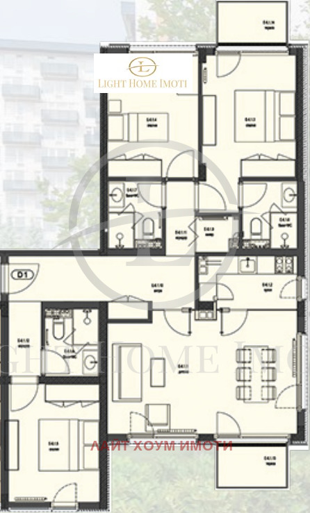 Zu verkaufen  3+ Schlafzimmer Plowdiw , Karschijaka , 145 qm | 66821190 - Bild [4]