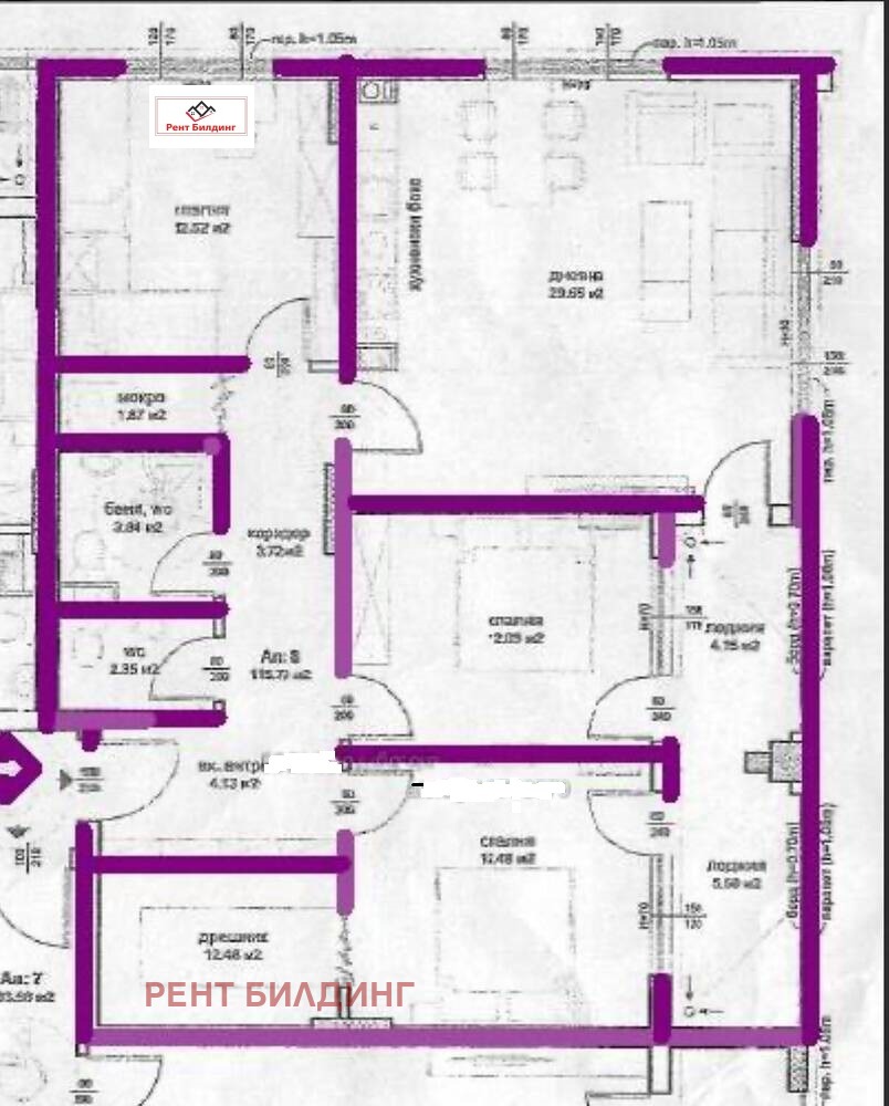 Продава МНОГОСТАЕН, гр. Бургас, област Бургас, снимка 2 - Апартаменти - 54076588