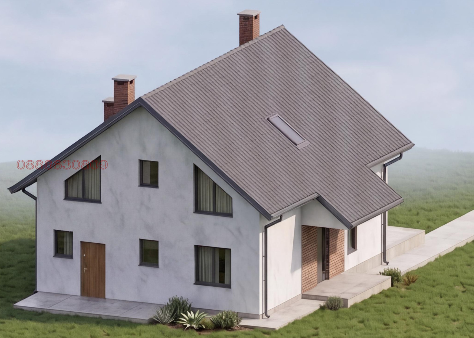 Продава КЪЩА, с. Хераково, област София област, снимка 6 - Къщи - 54704640
