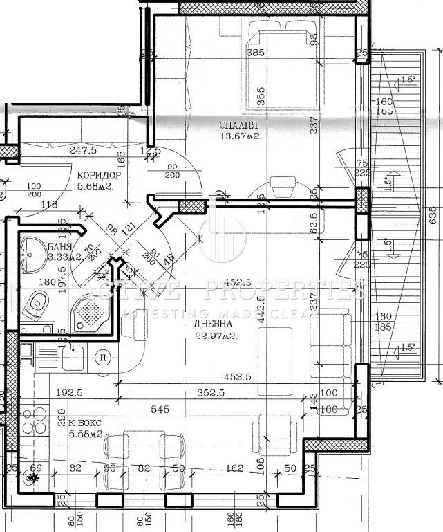 Продава 2-СТАЕН, гр. София, Манастирски ливади, снимка 8 - Aпартаменти - 46677000