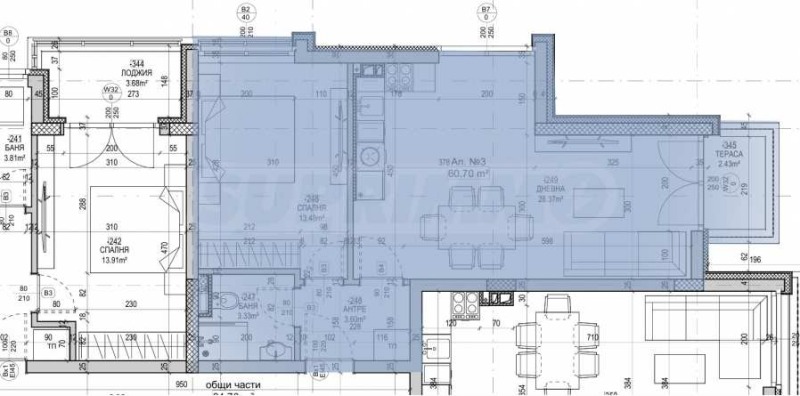 Na prodej  1 ložnice Sofia , Levski , 72 m2 | 57762591 - obraz [3]