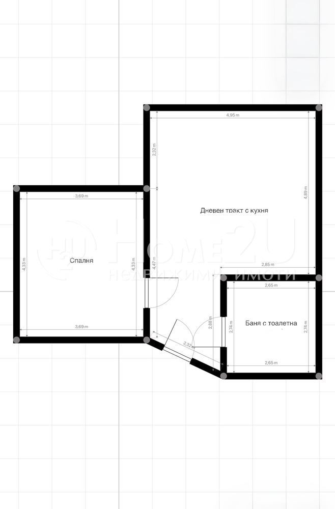 Продава 2-СТАЕН, с. Рогачево, област Добрич, снимка 8 - Апартаменти - 52826569