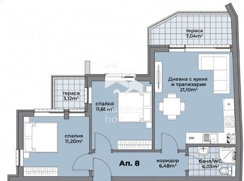 Продава 3-СТАЕН, гр. Варна, Аспарухово, снимка 4 - Aпартаменти - 48014462