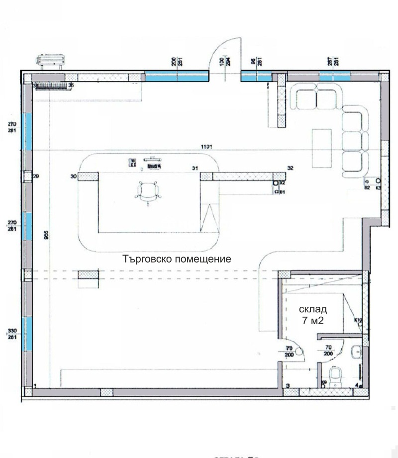 Продава  Магазин град Пловдив , Христо Смирненски , 126 кв.м | 99079556