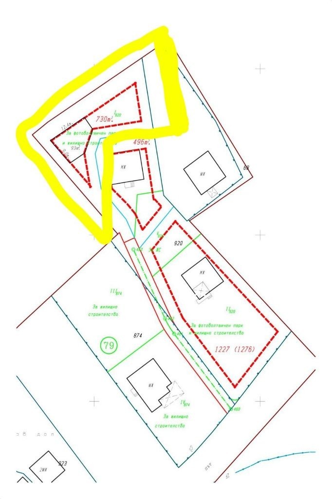 Продава ПАРЦЕЛ, с. Люлин, област Перник, снимка 2 - Парцели - 56574197