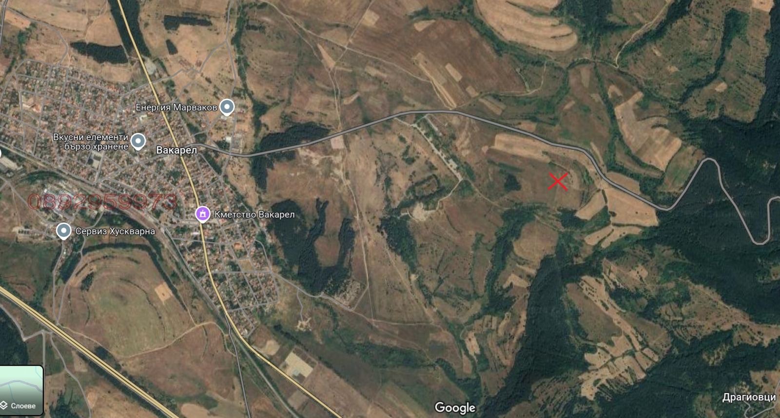 Продава ПАРЦЕЛ, с. Вакарел, област София област, снимка 5 - Парцели - 54346520