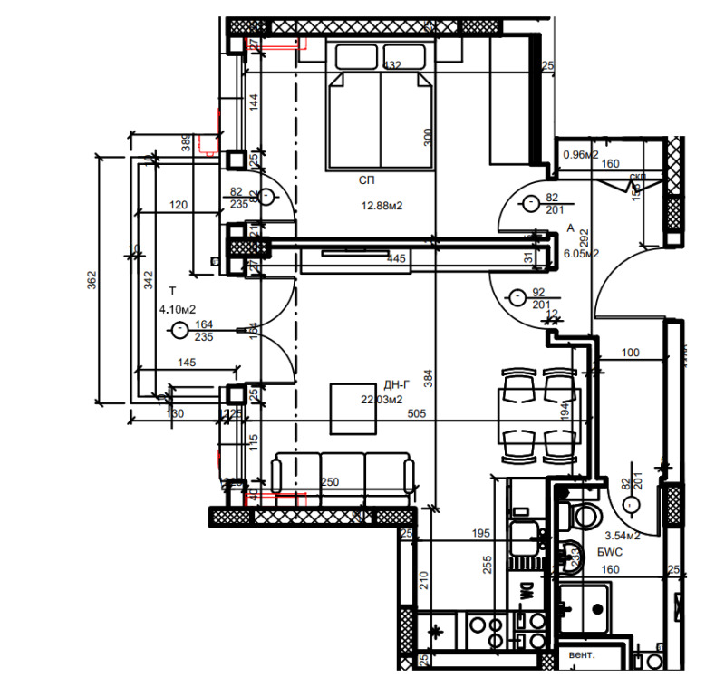 Продава 2-СТАЕН, гр. Пловдив, Христо Смирненски, снимка 3 - Aпартаменти - 49539019