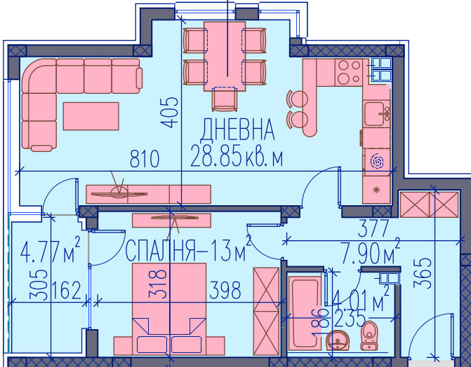 À venda  1 quarto Plovdiv , Trakiia , 87 m² | 52327164 - imagem [2]
