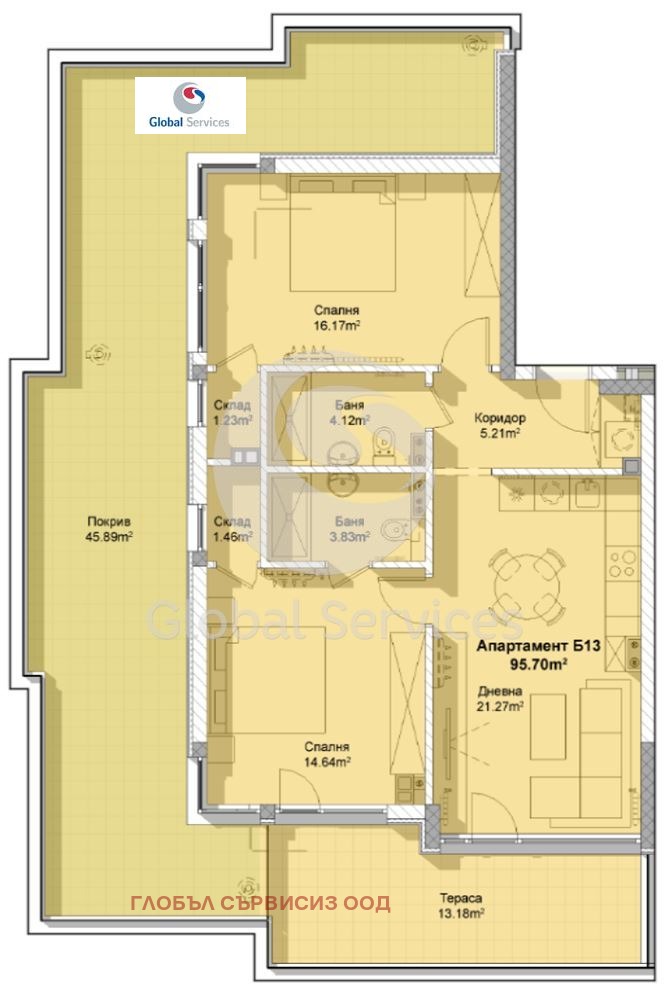 Продава  3-стаен, град София, Драгалевци •  308 488 EUR • ID 92105450 — holmes.bg - [1] 
