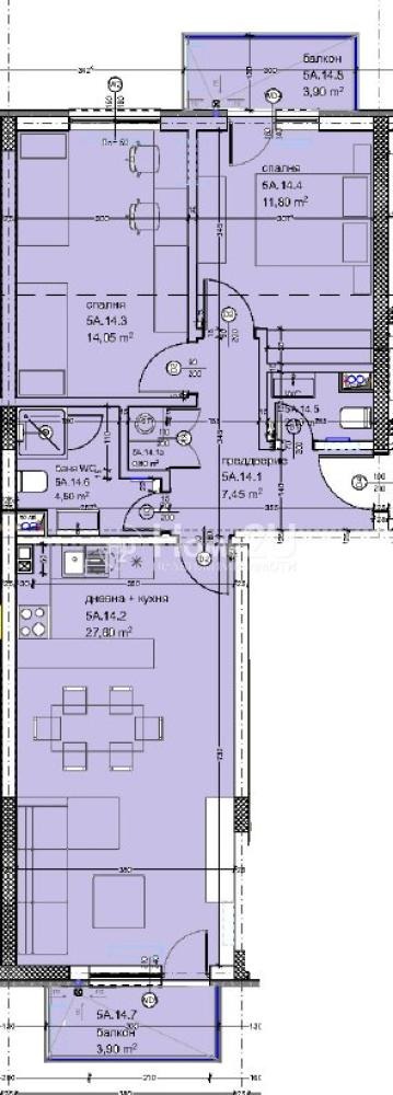 Продава 3-СТАЕН, гр. Варна, Кайсиева градина, снимка 2 - Апартаменти - 53760264