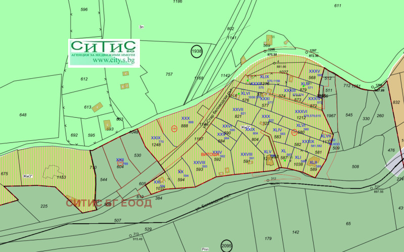 À vendre  Parcelle Sofia , Boyana , 3100 m² | 59265095 - image [3]