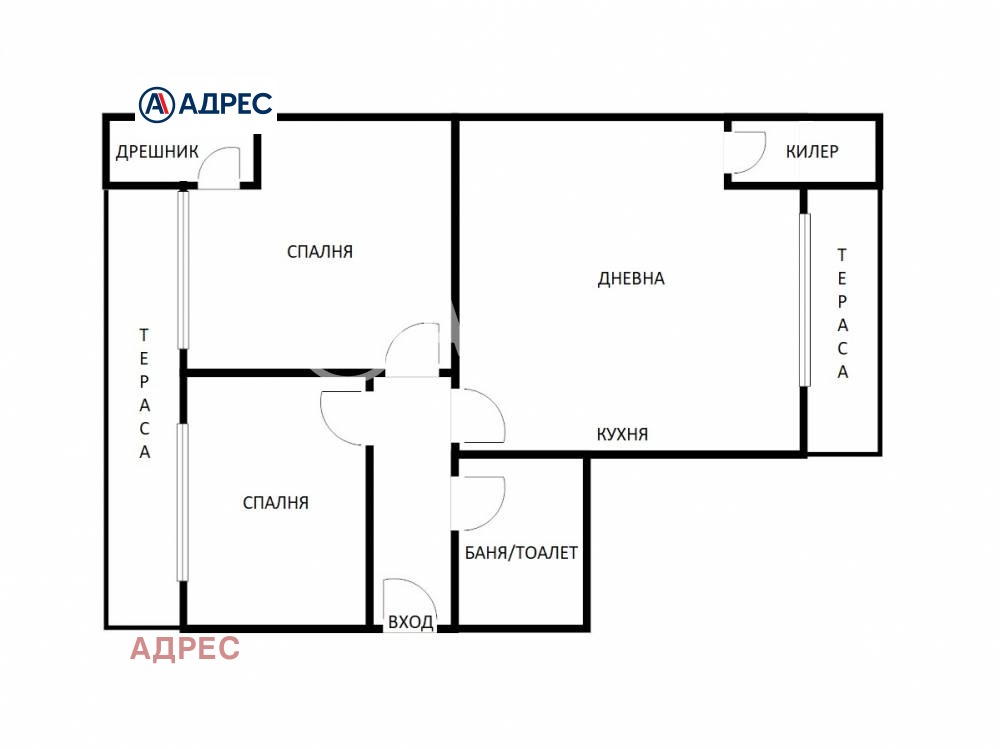 Продава 3-СТАЕН, гр. Варна, Галата, снимка 4 - Апартаменти - 53808420