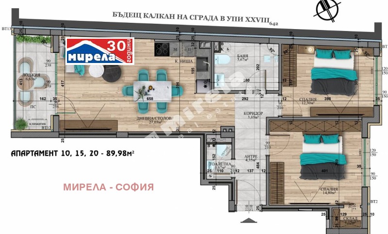 Продава 3-СТАЕН, гр. София, Студентски град