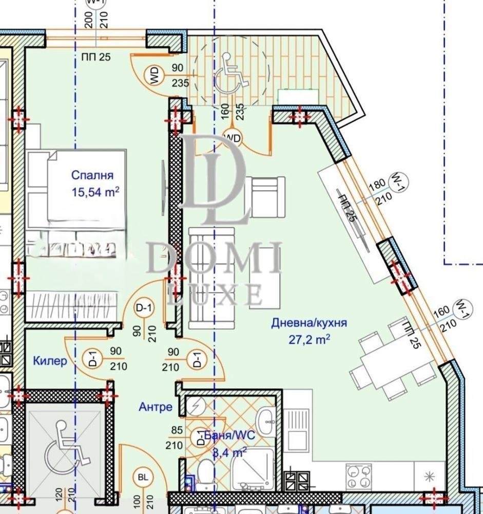 Продава 2-СТАЕН, гр. Варна, Погреби, снимка 2 - Апартаменти - 53794062