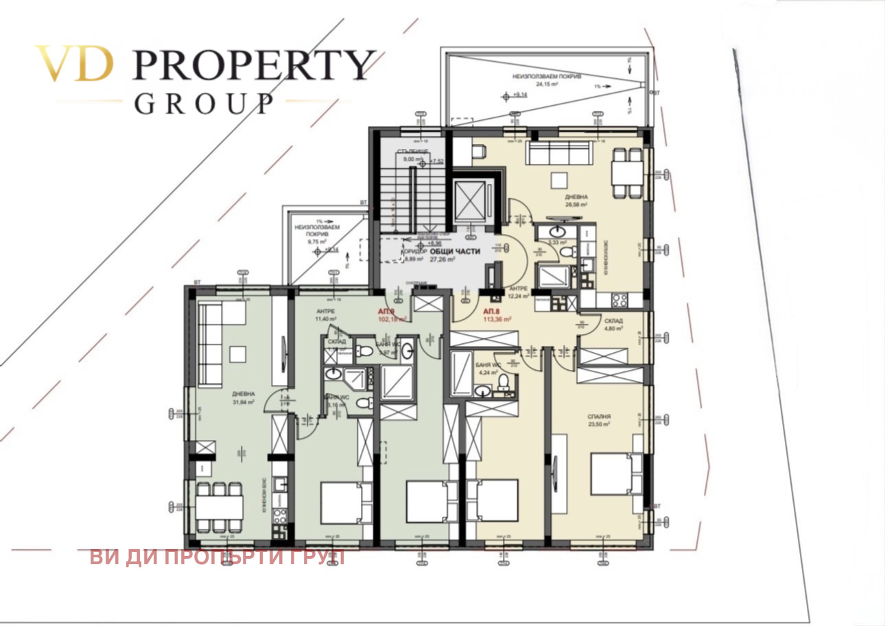 Продава 3-СТАЕН, гр. София, Суходол, снимка 9 - Апартаменти - 54211795