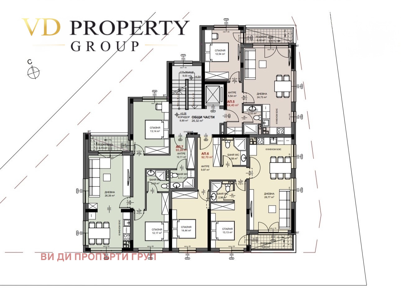 Продава 3-СТАЕН, гр. София, Суходол, снимка 8 - Апартаменти - 54211795