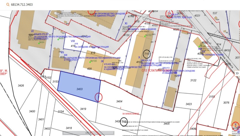 Продава ПАРЦЕЛ, гр. София, Слатина, снимка 3 - Парцели - 48442960