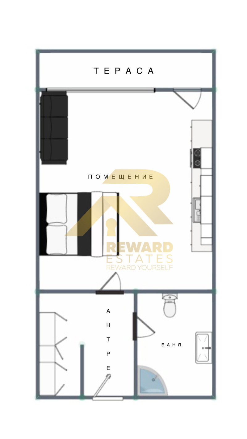 Na sprzedaż  Studio Sofia , Witosza , 39 mkw | 38815206 - obraz [7]