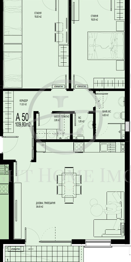 Te koop  2 slaapkamers Plovdiv , Karsjijaka , 88 m² | 54089846 - afbeelding [4]