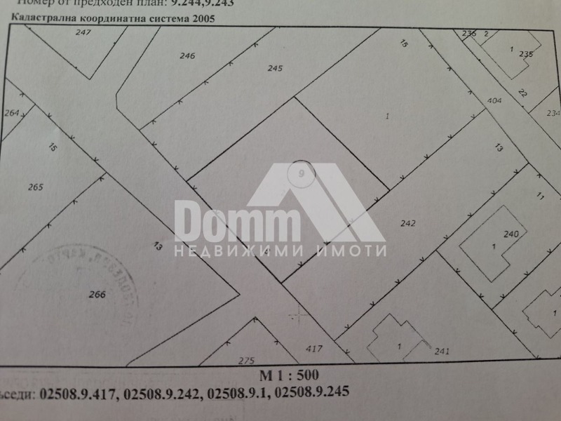 Продава ПАРЦЕЛ в област Добрич, гр. Балчик - 443 кв.м / 32 000 € » 62 586.56 лв., ДОММ