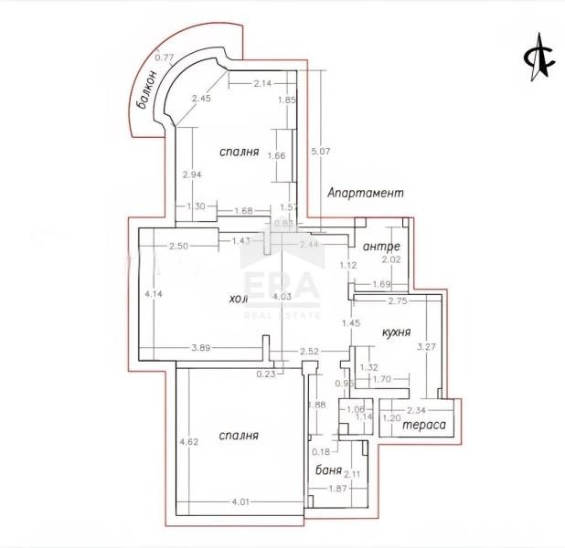 Продава 3-СТАЕН, гр. София, Център, снимка 14 - Апартаменти - 53861083