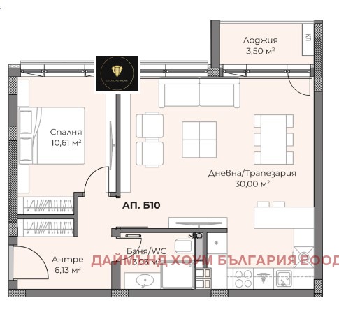 Продава 2-СТАЕН, гр. Пловдив, Христо Смирненски, снимка 2 - Aпартаменти - 47404727