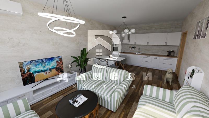 In vendita  1 camera da letto Stara Zagora , Geleznik - tsentar , 82 mq | 91134593