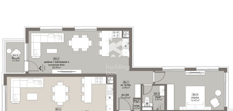 Te koop  1 slaapkamer Sofia , Ljulin 5 , 86 m² | 86592465 - afbeelding [2]
