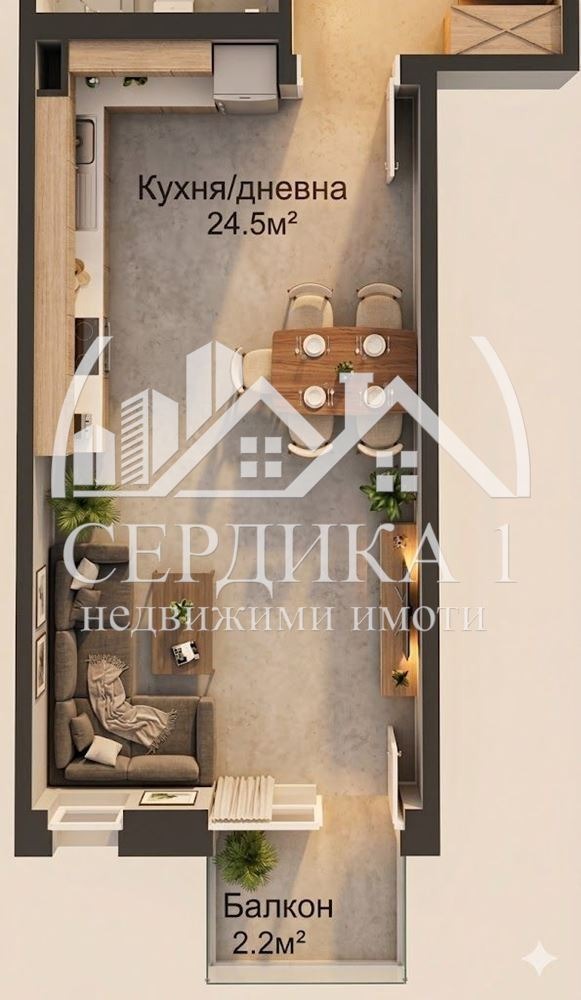 Продава 2-СТАЕН, гр. София, Красно село, снимка 17 - Апартаменти - 56021912