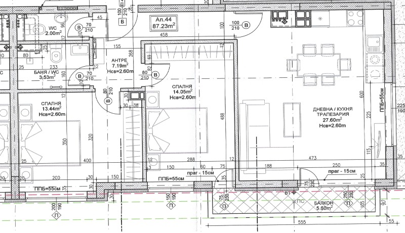 Продава 3-СТАЕН, гр. София, Дружба 2