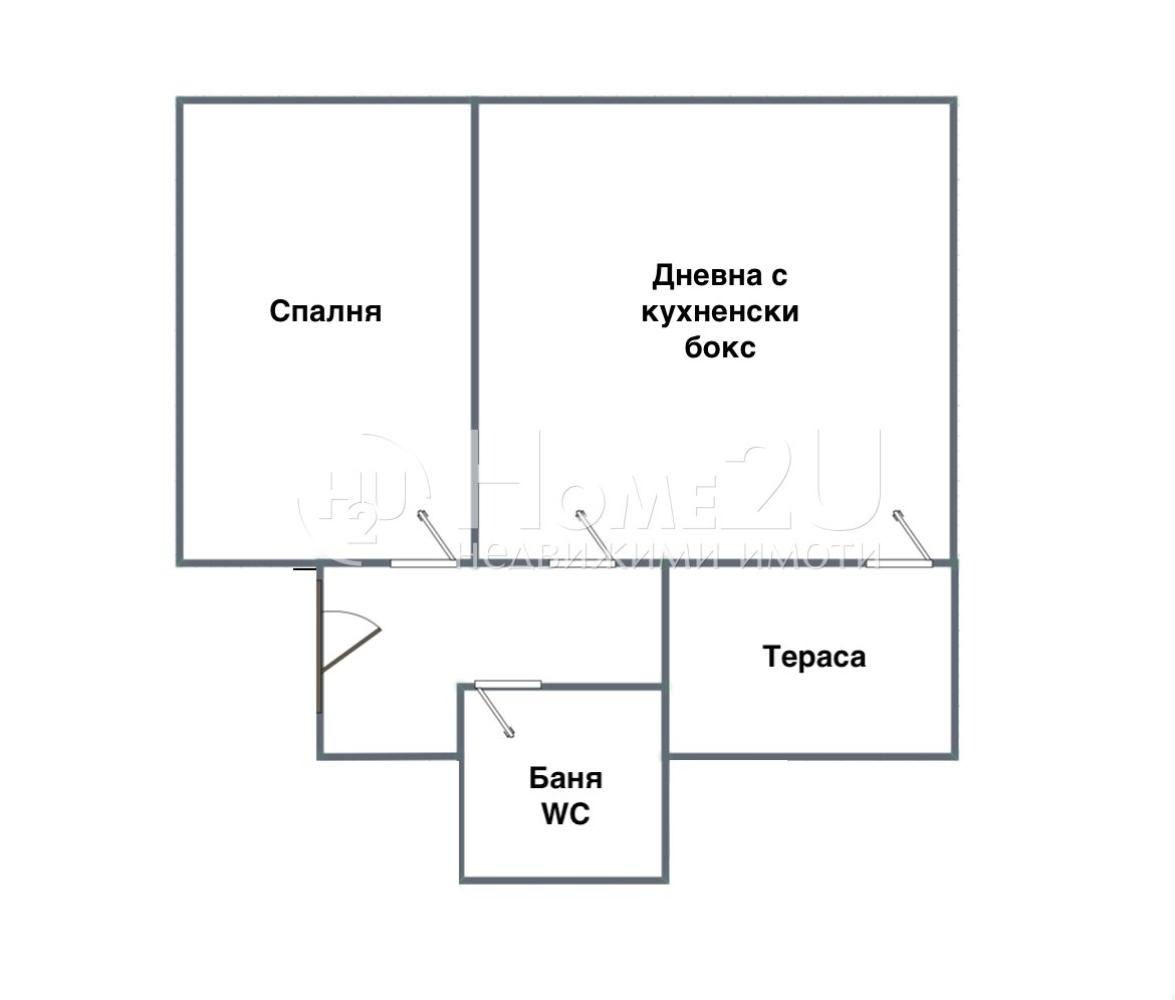 Продава 2-СТАЕН, гр. Варна, м-т Пчелина, снимка 6 - Апартаменти - 54143188