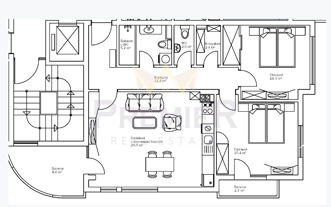 Продава 3-СТАЕН, с. Шкорпиловци, област Варна, снимка 11 - Апартаменти - 53732992