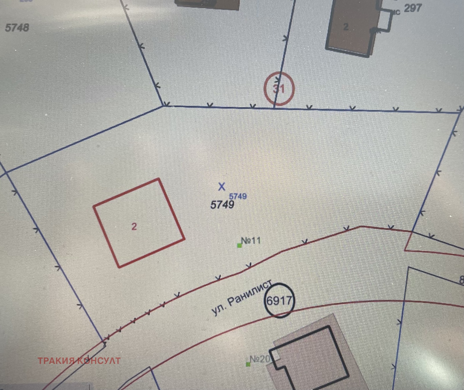 Продава ПАРЦЕЛ, гр. София, с. Панчарево, снимка 2 - Парцели - 43962131