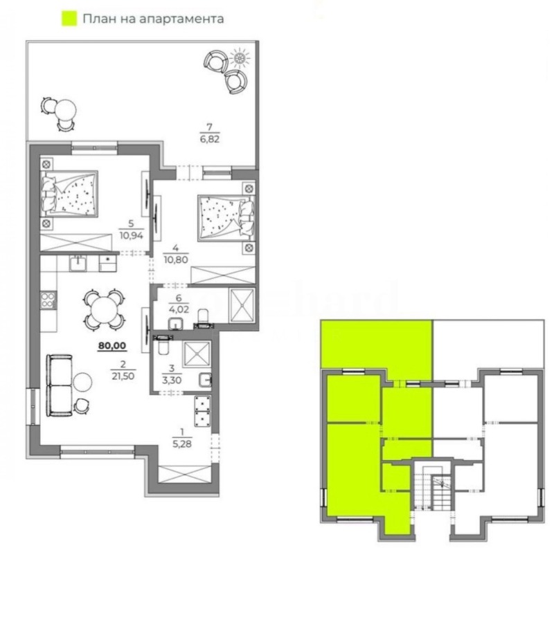 Продава 3-СТАЕН, гр. Варна, м-т Ален мак, снимка 4 - Апартаменти - 53119924