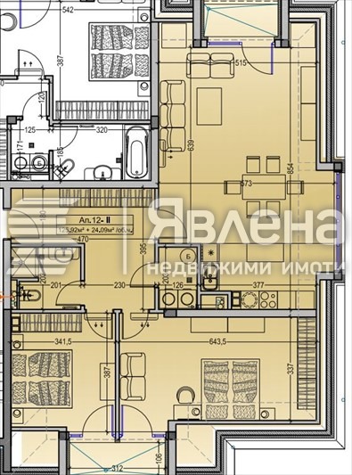Продава 3-СТАЕН, гр. София, Драгалевци, снимка 12 - Апартаменти - 54059385