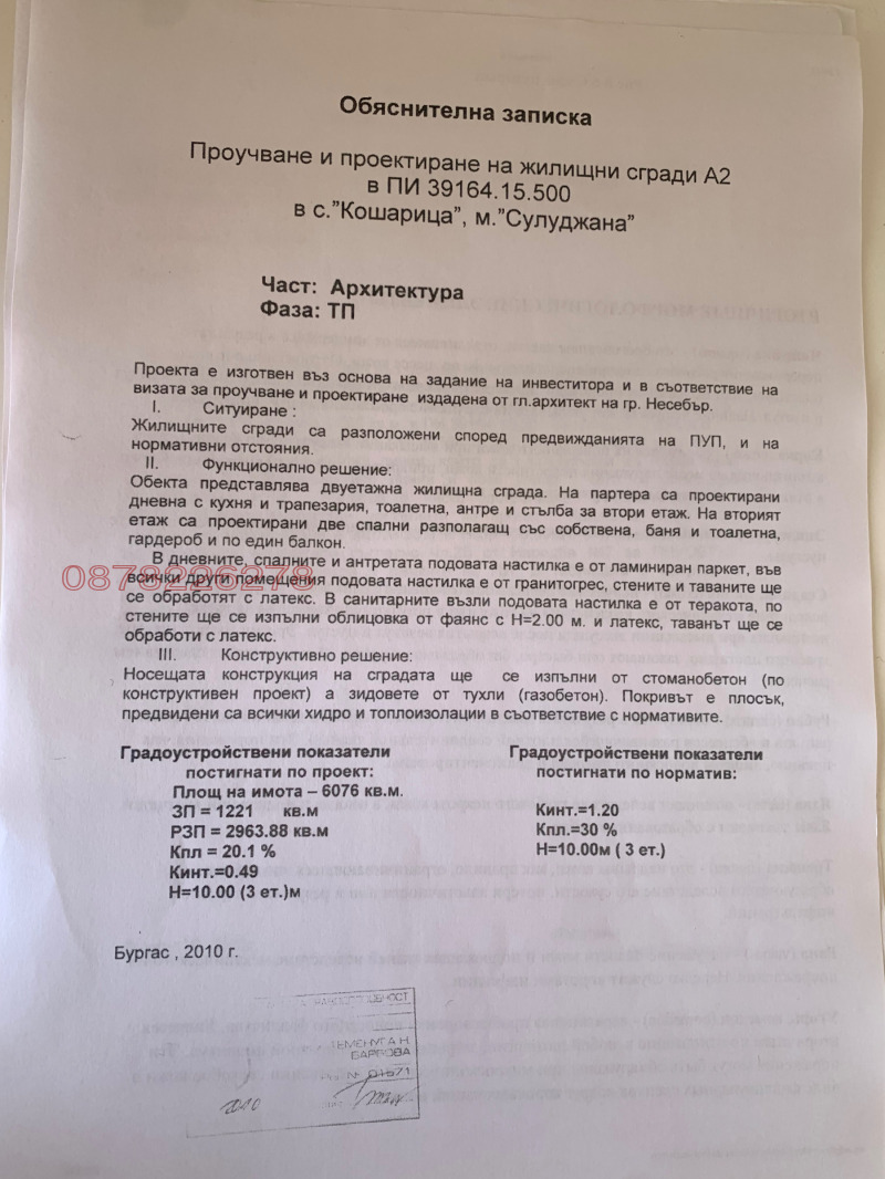 Продава ПАРЦЕЛ, к.к. Слънчев бряг, област Бургас, снимка 4 - Парцели - 52451761