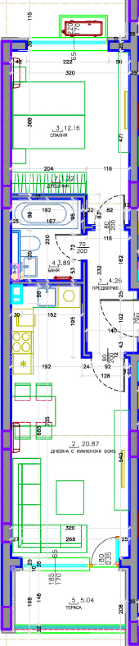 Zu verkaufen  1 Schlafzimmer Sofia , Malinowa dolina , 68 qm | 68550815 - Bild [2]