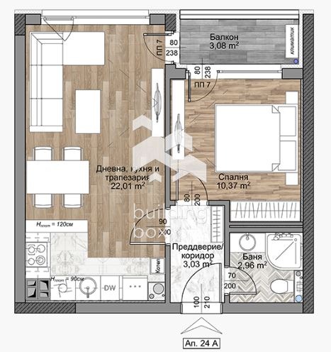 Продава 2-СТАЕН, гр. София, Младост 4, снимка 2 - Aпартаменти - 48571426