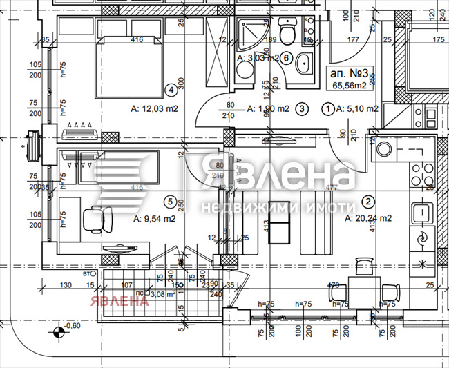 Продава 3-СТАЕН, гр. София, Малинова долина, снимка 4 - Апартаменти - 56075612