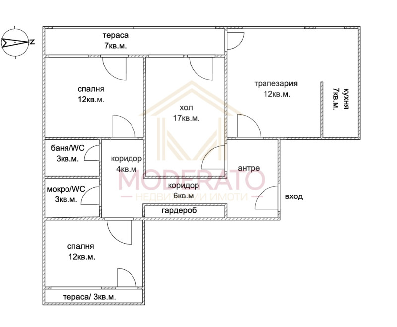 Продава МНОГОСТАЕН, гр. Бургас, Братя Миладинови, снимка 15 - Aпартаменти - 49398746