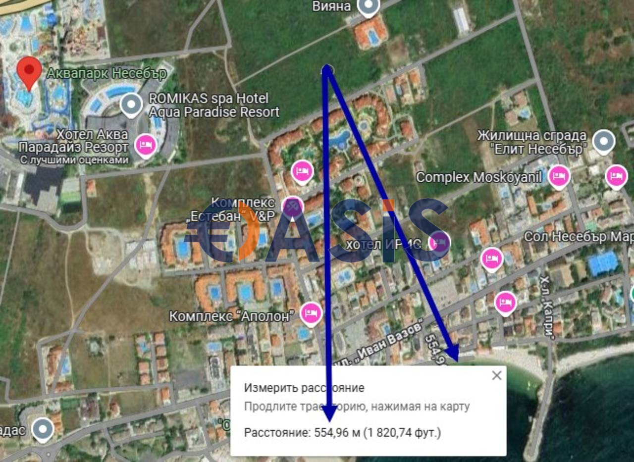 Продава 2-СТАЕН, гр. Несебър, област Бургас, снимка 14 - Апартаменти - 54232776